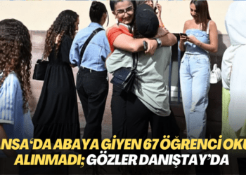 Fransa’da Abaya giyen 67 kız öğrenci okula alınmadı; gözler Danıştay’ın vereceği karara çevrildi