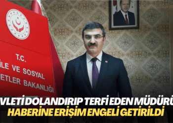 Devleti dolandırıp terfi eden müdürün haberine erişim engeli getirildi