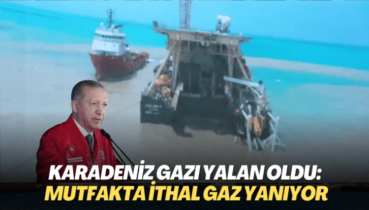 Karadeniz gazı yalan oldu: Mutfakta ithal gaz yanıyor