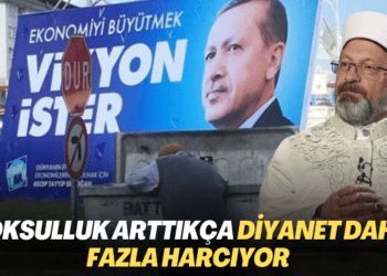 Yoksulluk arttıkça Diyanet daha fazla harcıyor