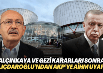 Yalçınkaya ve Gezi kararları sonrası Kılıçdaroğlu’ndan AKP hükumetine AYM ve AİHM uyarısı