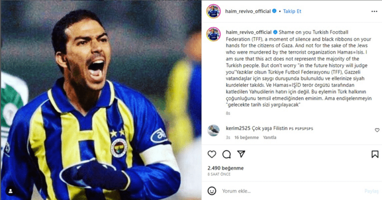 Revivo: Gazzeliler için siyah kurdele takacaksınız ama…