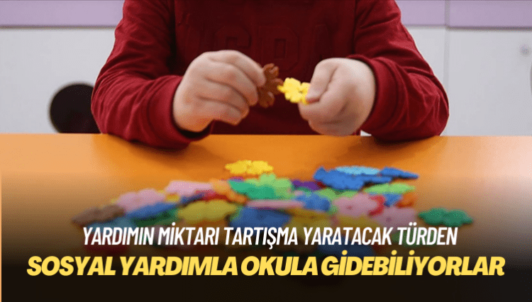 İki milyona yakın çocuk sosyal yardımla okula gidebiliyor