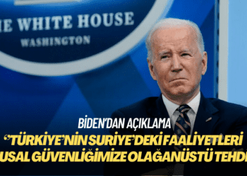 Biden: Türkiye’nin Suriye’deki faaliyetleri ulusal güvenliğimize olağanüstü tehdit