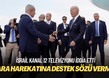 Biden, Gazze’ye her türlü kara harekatına destek sözü vermiş