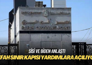 Mısır Refah Sınır Kapısı’nı yardımlara açıyor