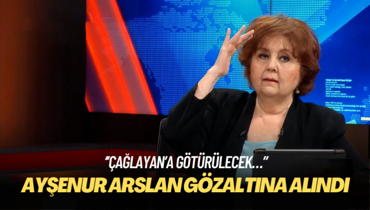 Gazeteci Ayşenur Arslan gözaltına alındı