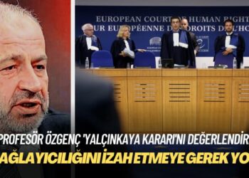 Profesör Özgenç ‘Yalçınkaya kararı’nı değerlendirdi: Bağlayıcılığını izah etmeye gerek yok
