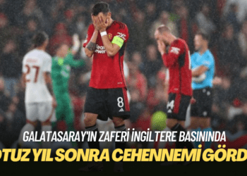 Galatasaray’ın zaferi İngiltere basınında: Otuz yıl sonra Manchester United cehennemi gördü