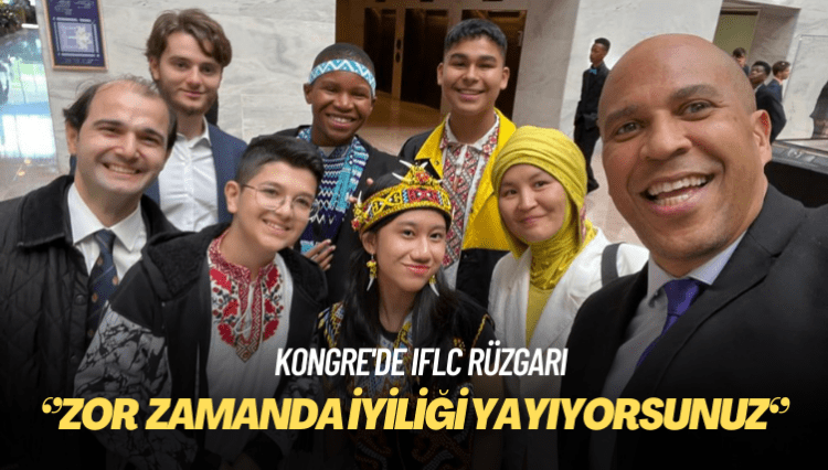 Kongre’de IFLC rüzgarı: Çok zor bir zamanda iyiliği yayıyorsunuz
