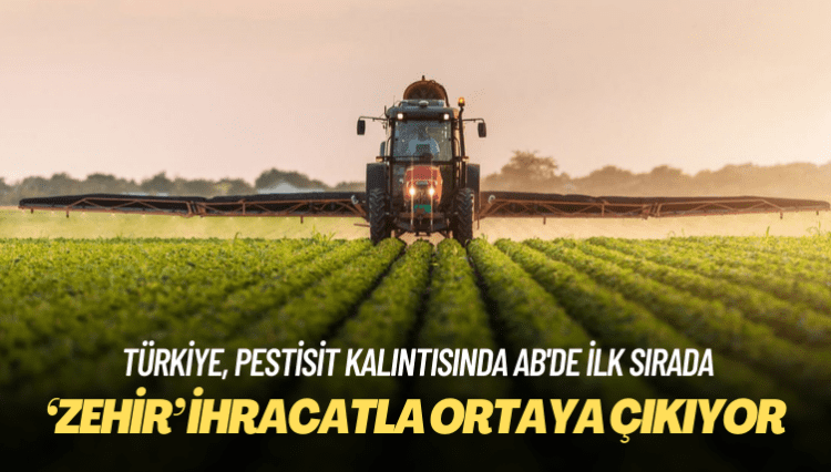 Türkiye pestisit kalıntısında AB’de ilk sırada