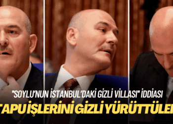 ”Soylu’nun İstanbul’daki gizli villası” iddiası: Tapu işlerini gizli yürüttüler