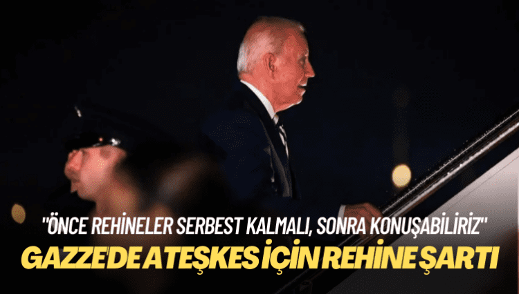 ABD’den Gazze’de ateşkes için rehine şartı