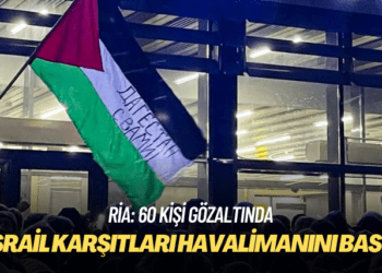 Dağıstan’da İsrail karşıtları havalimanını bastı