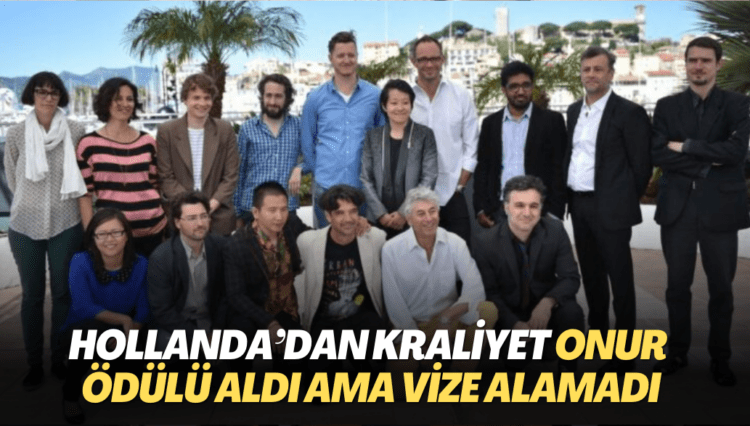 Hollanda’dan Kraliyet Onur Ödülü aldı ama vize alamadı