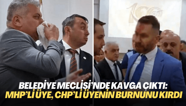 Ereğli Belediye Meclisi’nde kavga çıktı: MHP’li meclis üyesi, CHP’li üyenin burnunu kırdı