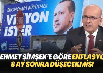 Mehmet Şimşek’e göre enflasyon 8 ay sonra düşecekmiş!