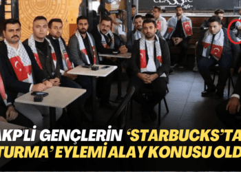 AKP’li gençlerin ‘Starbucks’ta oturma’ eylemi sosyal medyada alay konusu oldu