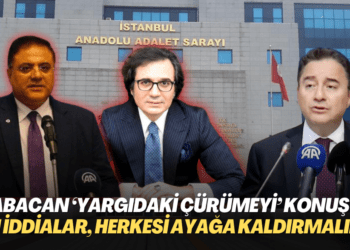 Ali Babacan ‘Yargıdaki çürümeyi‘ konuştu: Bu iddialar, ülkedeki herkesi ayağa kaldırmalıdır