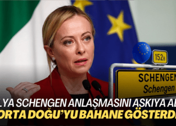 İtalya Schengen Anlaşması’nı askıya aldı: Orta Doğu’yu bahane gösterdi