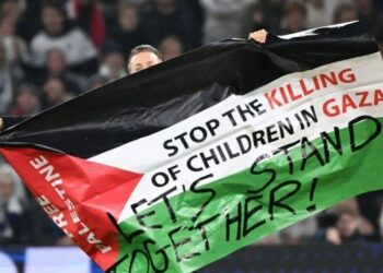 Şampiyonlar Ligi’nde Filistin bayraklı İsrail protestosu