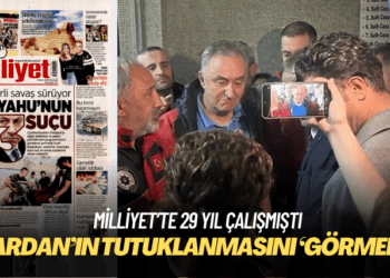 29 yıl çalıştığı Milliyet, Tolga Şardan’ın tutuklanmasını ‘görmedi’