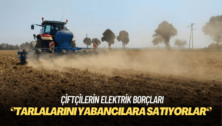 Çiftçilerin elektrik borçları: Tarlalarını yabancılara satıyorlar