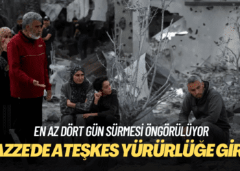 Gazze’de ateşkes yürürlüğe girdi