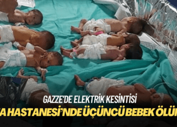 Gazze’de elektrik kesintisi: Şifa Hastanesi’nde üçüncü bebek ölümü