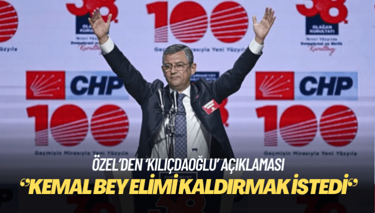 Özgür Özel: İlk turdan sonra Kemal bey elimi kaldırmak istedi, engellediler
