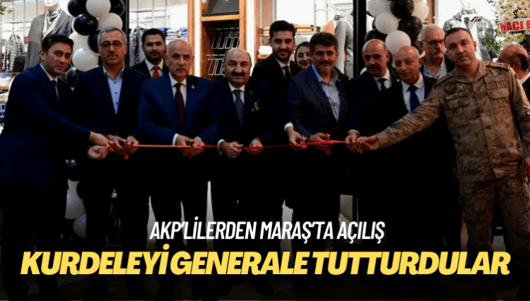 AKP’lilerin kestiği kurdeleyi generale tutturdular
