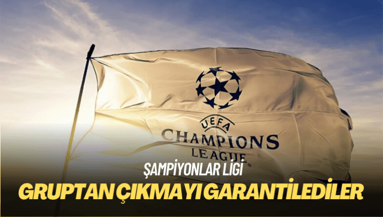 Şampiyonlar Ligi’nde dört takım gruptan çıkmayı garantiledi