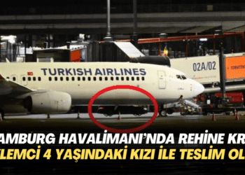 Hamburg Havalimanı’ndaki rehine krizi: Eylemci 4 yaşındaki kızı ile teslim oldu