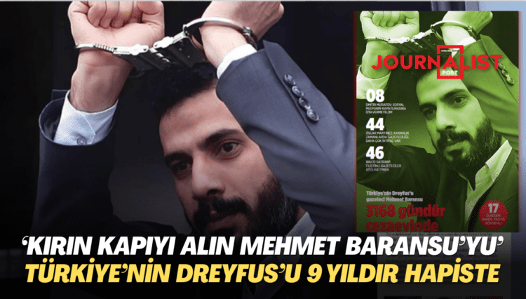 ‘Kırın kapıyı, alın Mehmet Baransu’yu’ Türkiye’nin Dreyfus’u gazeteci Baransu 9 yıldır hapiste