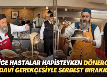 Kanser hastaları cezaevinde tutulurken Atatürk’e hakaret eden dönerci, “verem tedavisi” gerekçesiyle serbest bırakıldı