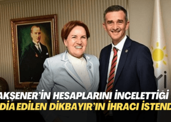 Akşener‘in hesaplarını incelettiği iddia edilen İYİP’li Dikbayır’ın ihracı istendi