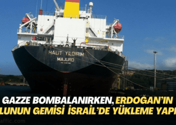 Gazze bombalanırken, Erdoğan‘ın oğlu Burak‘ın gemisi İsrail limanında yükleme yapmış