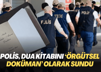 Polis, Dua kitabını ‘örgütsel doküman’ olarak sundu