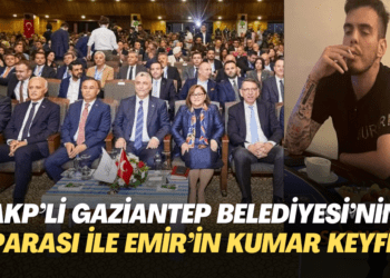 AKP’li Gaziantep Belediyesi’nin parası ile Emir Ekşioğlu’nun kumar keyfi