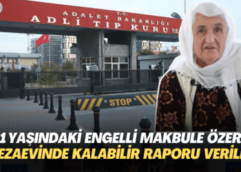 81 yaşındaki engelli Makbule Özer’e  cezaevinde kalabilir raporu verildi
