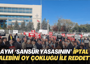 AYM ‘sansür yasasının’ iptal talebini oy çokluğu ile reddetti