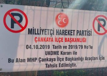 MHP Başkanlığı sahte belgeyle otopark tutmuş