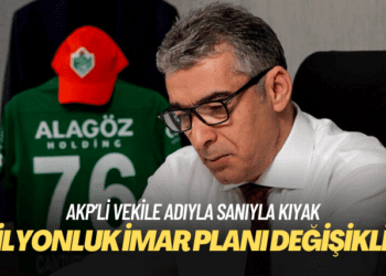 Milyonluk imar planı değişikliği