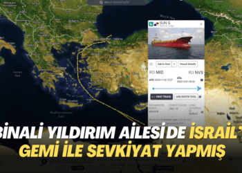 Binali Yıldırım ailesi de İsrail’e gemi ile sevkiyat yapmış