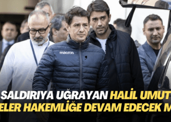 Saldırıya uğrayan Halil Umut Meler hakemliğe devam edecek mi?