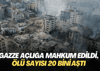 Gazze açlığa mahkum edildi, ölü sayısı 20 bini aştı