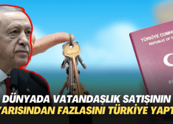 Dünyada parayla vatandaşlık satışının yarısından fazlasını Türkiye yaptı