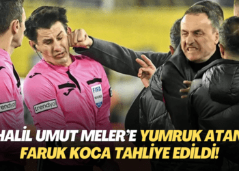Halil Umut Meler’e yumruk atan Faruk Koca tahliye edildi!