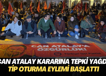 Can Atalay kararına tepki yağdı: TİP oturma eylemi başlattı