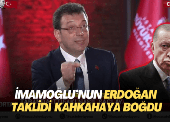İmamoğlu’nun Erdoğan taklidi kahkahaya boğdu